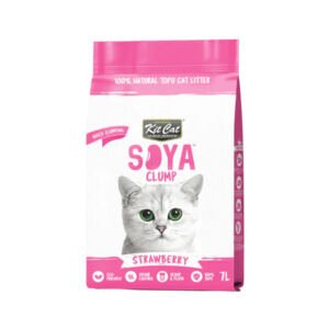 Kit Cat Arena Eco Soya Clump Strawberry - Arena para Gato