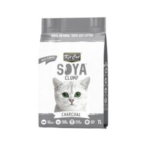 Kit Cat Arena Eco Soya Clump Charcoal - Arena para Gato