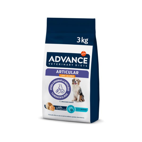 Advance Veterinary Diets Articular Low Calorie de Pollo - Pienso para Perro_3kg_8410650206455 Advance Veterinary Diets Articular Low Calorie de Pollo - Pienso para Perro