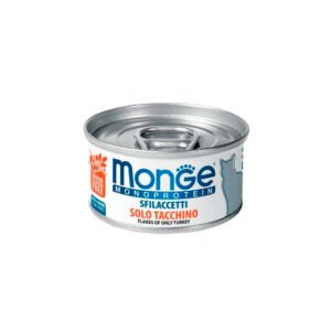 Monge Paté Monoproteico de Pavo - Comida Húmeda para Gato