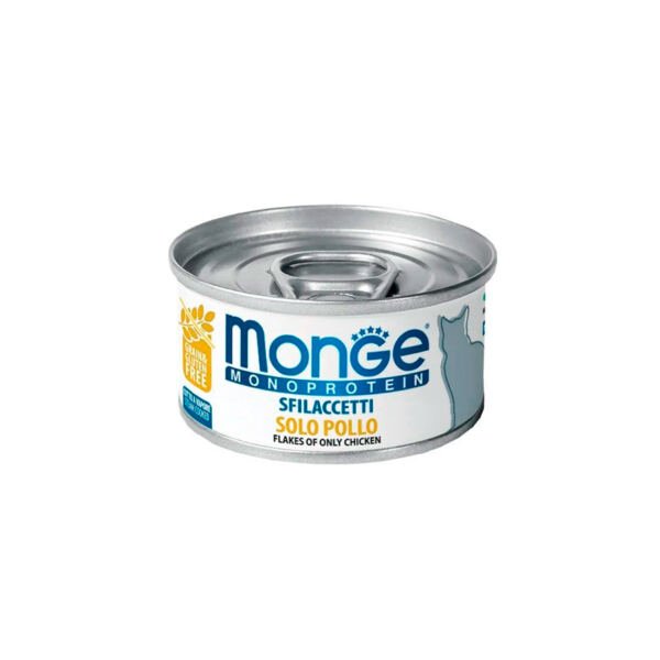 Monge Paté Monoproteico de Pollo - Comida Húmeda para Gato