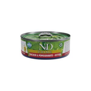 N&D Kitten Prime Pollo con Granada – Comida Húmeda para Gatito