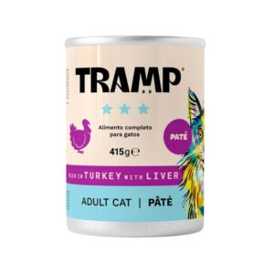 Tramp Cat Paté Pavo e Hígado - Comida Húmeda para Gato