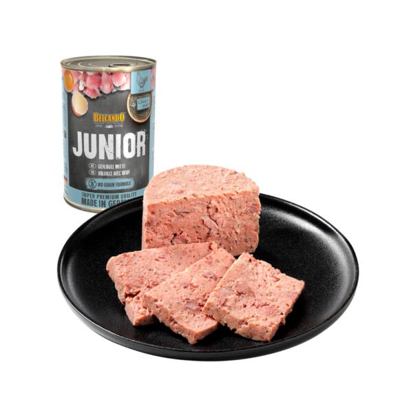 Belcando Paté Junior Ave con Huevos - Comida Húmeda para Cachorro