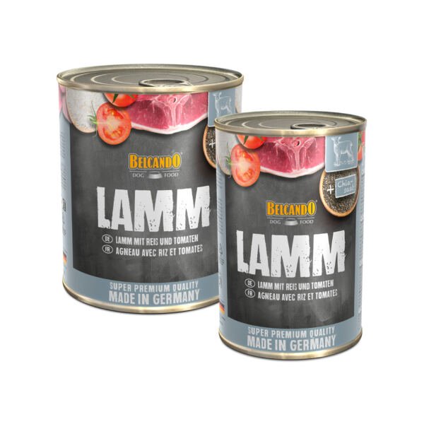 Belcando Paté Adulto Cordero con Arroz y Tomates - Comida Húmeda para Perro