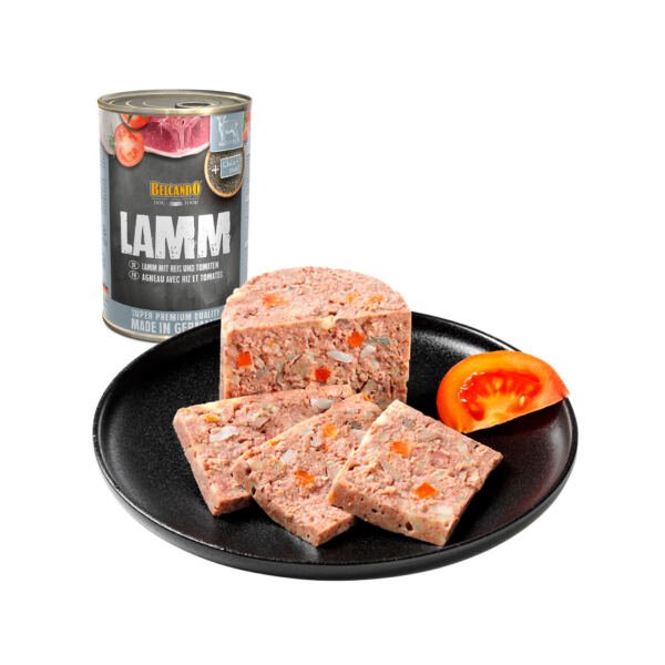 Belcando Paté Adulto Cordero con Arroz y Tomates - Comida Húmeda para Perro
