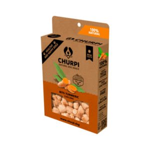 Churpi Bites con Cúrcuma Premios de Leche de Yak del Himalaya - Snack para Perro
