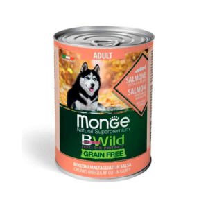 Monge Bwild Pate De Salmón Grain Free - Comida Húmeda para Perro