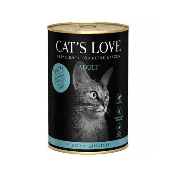 Cat's Love Adult de Pescado - Comida Húmeda para Gato