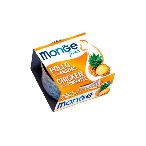 Monge Fruits Pollo y Piña - Comida Húmeda para Gato