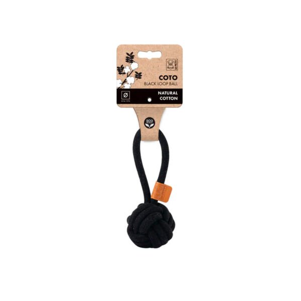 M-Pets Coto Bola Trenzada con Asa - Juguete para Perro