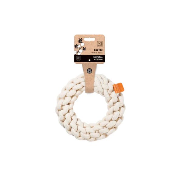6953182744658 M-Pets Coto Anillo Trenzado - Juguete para Perro