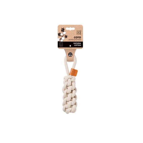 M-Pets Coto Trenza con Asa - Juguete para Perro