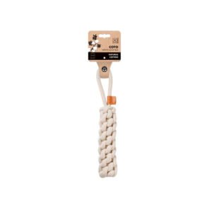 6953182744696 M-Pets Coto Trenza con Asa - Juguete para Perro