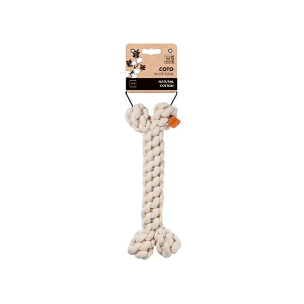 M-Pets Coto Hueso Trenzado - Juguete para Perro