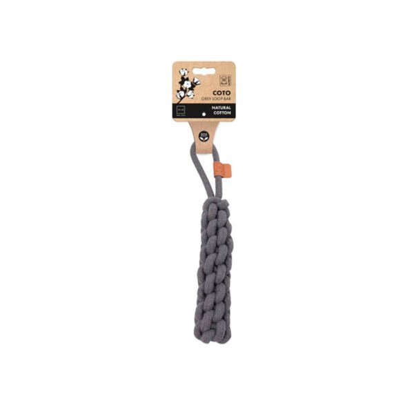 M-Pets Coto Trenza con Asa - Juguete para Perro