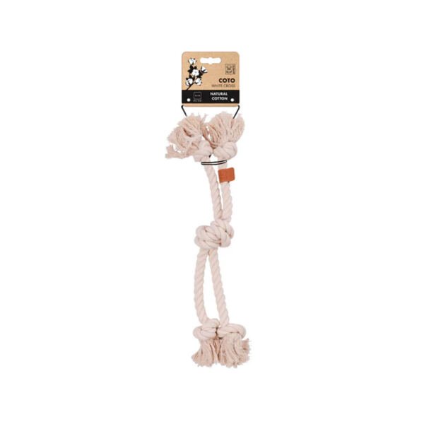 M-Pets Coto Mordedor con Nudo - Juguete para Perro