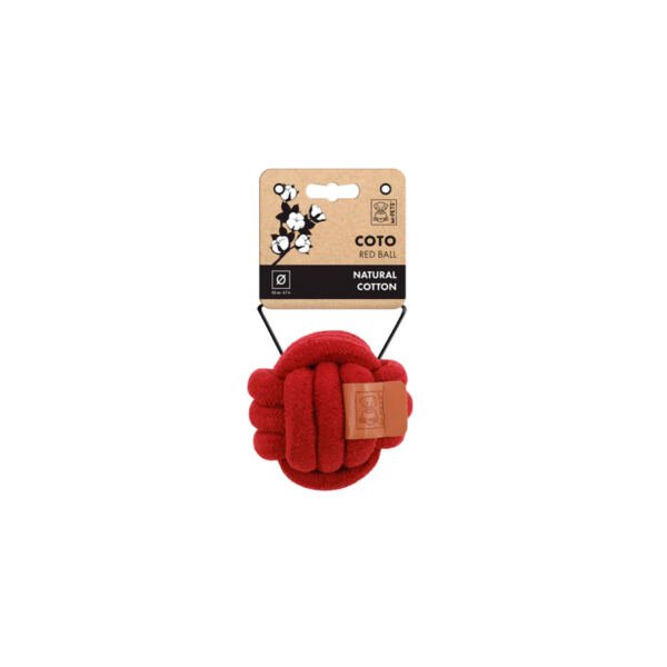 6953182755517 M-Pets Coto Bola Trenzada - Juguete para Perro