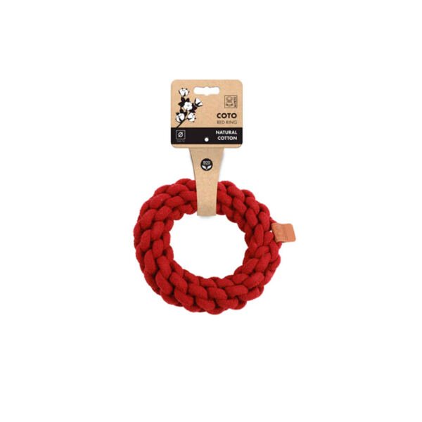 6953182755531 M-Pets Coto Anillo Trenzado - Juguete para Perro