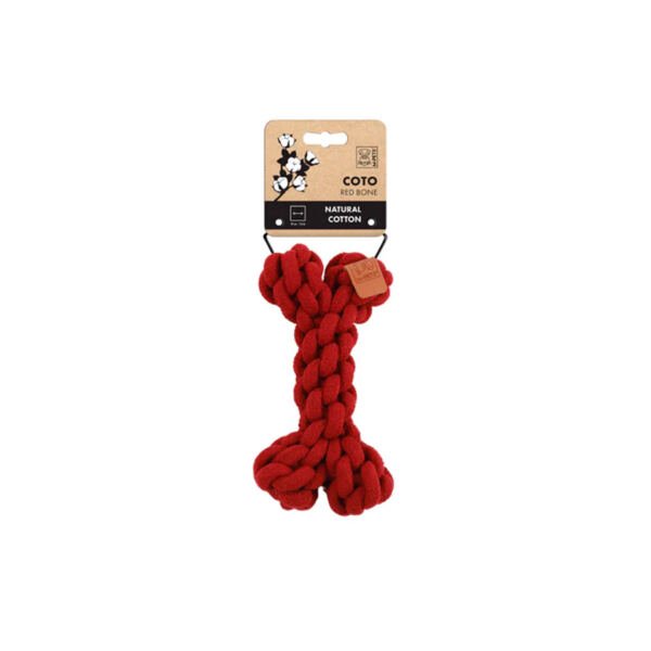 M-Pets Coto Hueso Trenzado - Juguete para Perro