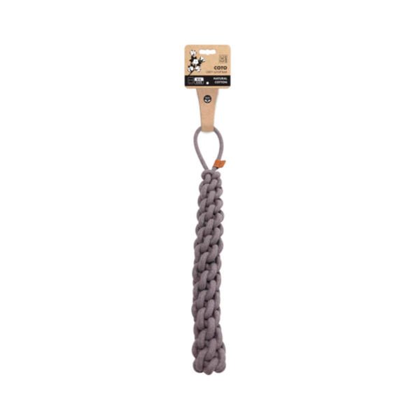 M-Pets Coto Trenza con Asa - Juguete para Perro