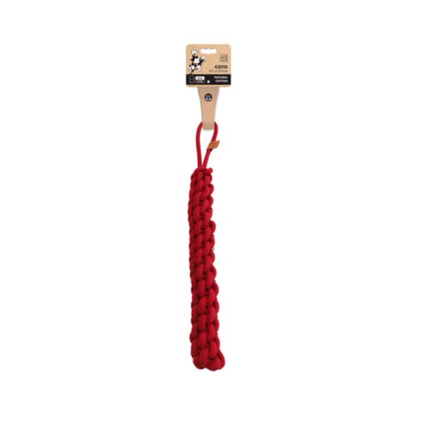 M-Pets Coto Trenza con Asa - Juguete para Perro