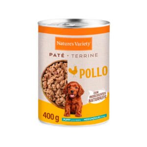 8410650639215_nature-s-variety-puppy-medium-maxi-pollo-400-gr Nature's Variety Paté de Pollo Puppy Med/Maxi- Comida Húmeda para Cachorro