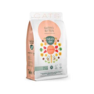 Natura Diet Kitten Salmón y Vegetales - Pienso para Gatito