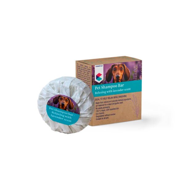 8720171300533 Pastilla de Champú Sólido Relax de Lavanda - Higiene para Todos los Animales