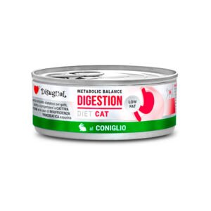 Disugual Diet Cat Digestion Low Fat de Conejo - Comida Húmeda para Gato