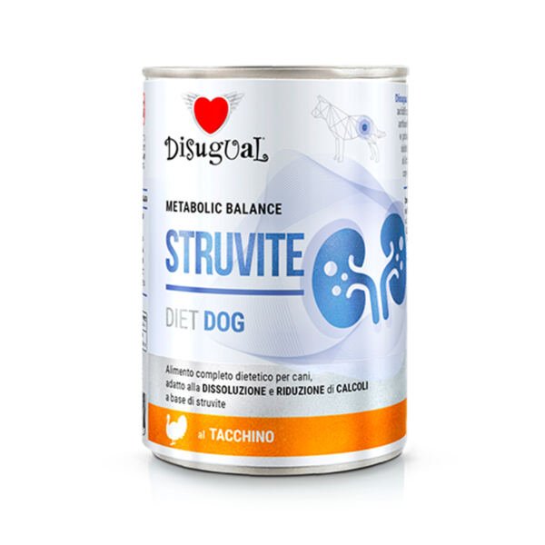 Disugual Diet Struvite Pavo - Comida Húmeda para Perro