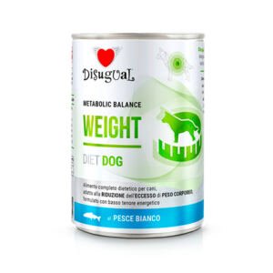 Disugual Diet Weight Pescado Blanco - Comida Húmeda para Perro