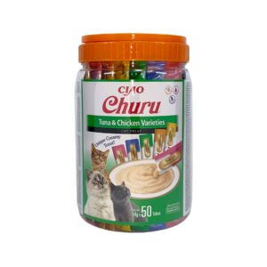 Churu Cat Variedades de Atún con Pollo 50x14g - Snack para Gato