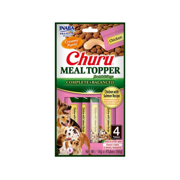Churu  Meal Topper Pollo con Salmón - Snack para Perro