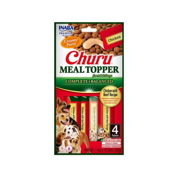Churu  Meal Topper Pollo con Ternera - Snack para Perro
