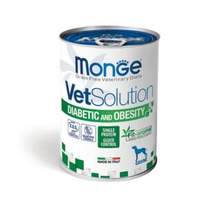 Monge Vet Solution Diabetic & Obesity - Comida Húmeda para Perro