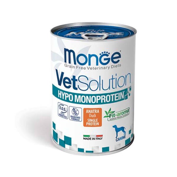 Monge Vet Solution Monoproteico Pato - Comida Húmeda para Perro