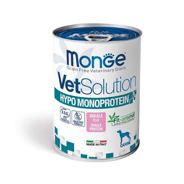 Monge Vet Solution Monoproteico Cerdo - Comida Húmeda para Perro