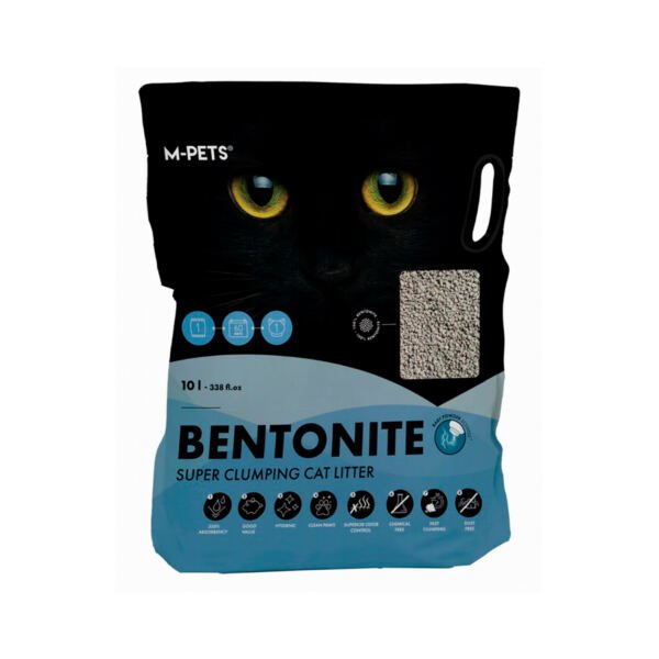 M-Pets Bentonite Aglomerante Talco - Arena para Gato
