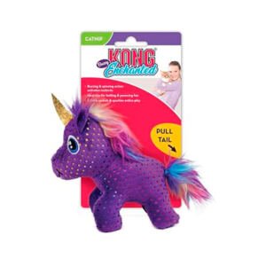 Kong Unicornio Encantado Buzzy - Juguete para Gato
