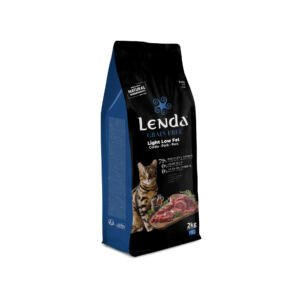 2KG MOCKUP LOW FAT FRONT Lenda Senior Light Low Fat Grain Free - Pienso para Gato