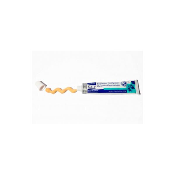 Virbac Kit Cepillo + Pasta Dentífrica Enzimática - Higiene para Perro y Gato