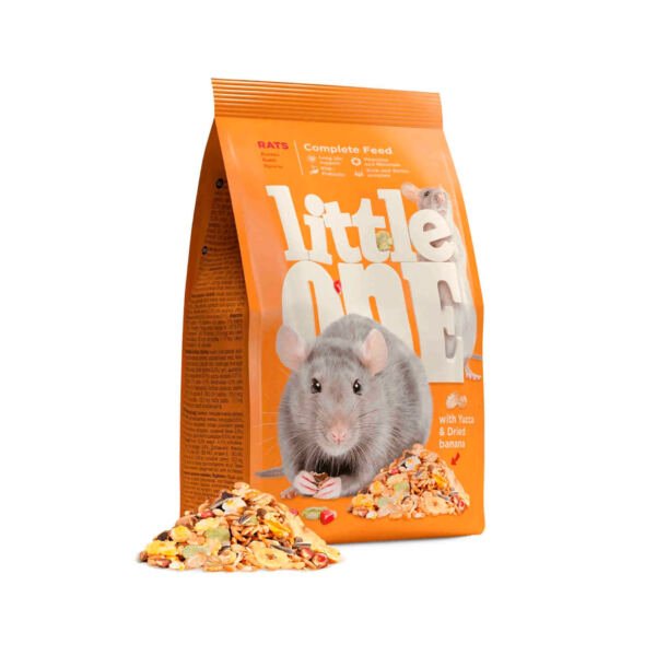 4602533781454 + 4602533783571 + 4602533786206 Little One Alimento Ratas - Especial para Roedores
