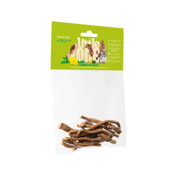 4602533783311 + 4602533782246 Little One Snack de Raiz de Diente de Leon - Especial para Roedores