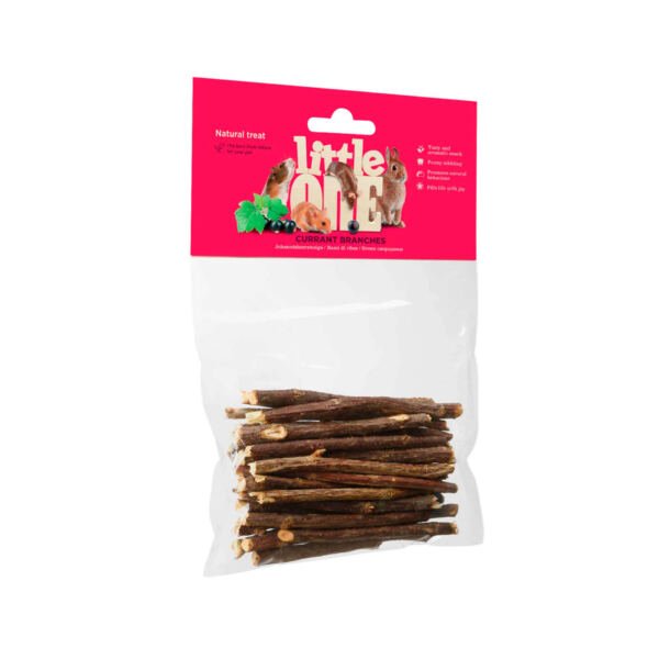 4602533783335 + 4602533782154 Little One Snack Ramas Grosella - Especial para Roedores