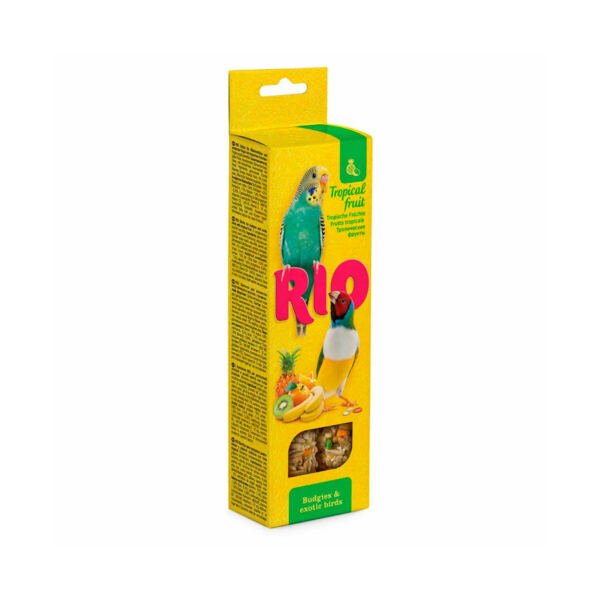 RIO - Barritas con Fruta Tropical para Periquitos y Pájaros Exóticos