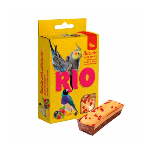 RIO - Bizcochos con Bayas para Todo Tipo de Aves
