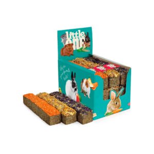 Little One Barrita Pradera con Topping de Zanahoria - Especial para Roedores