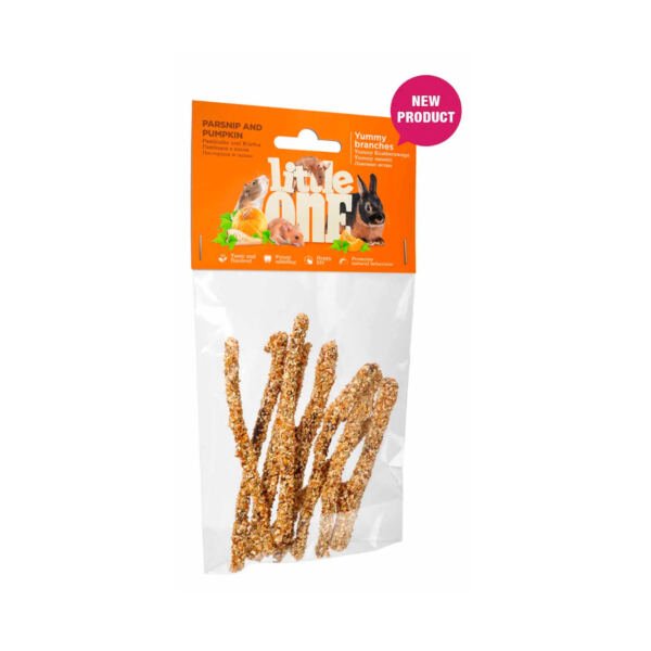 4602533786428 + 4602533786411 Little One Yummy con chirivía y calabaza - Especial para Roedores