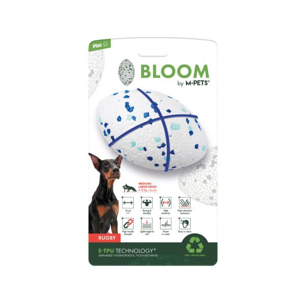 M-Pets Bloom Rugby - Juguete para Perro